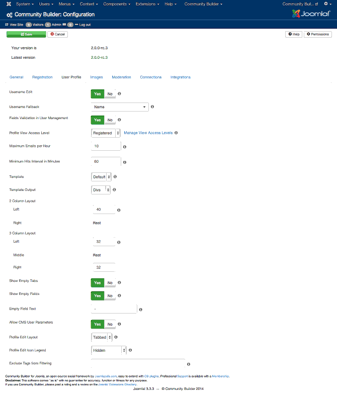 configuration-user-profile