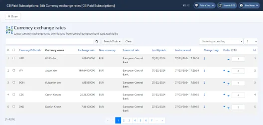 currency management